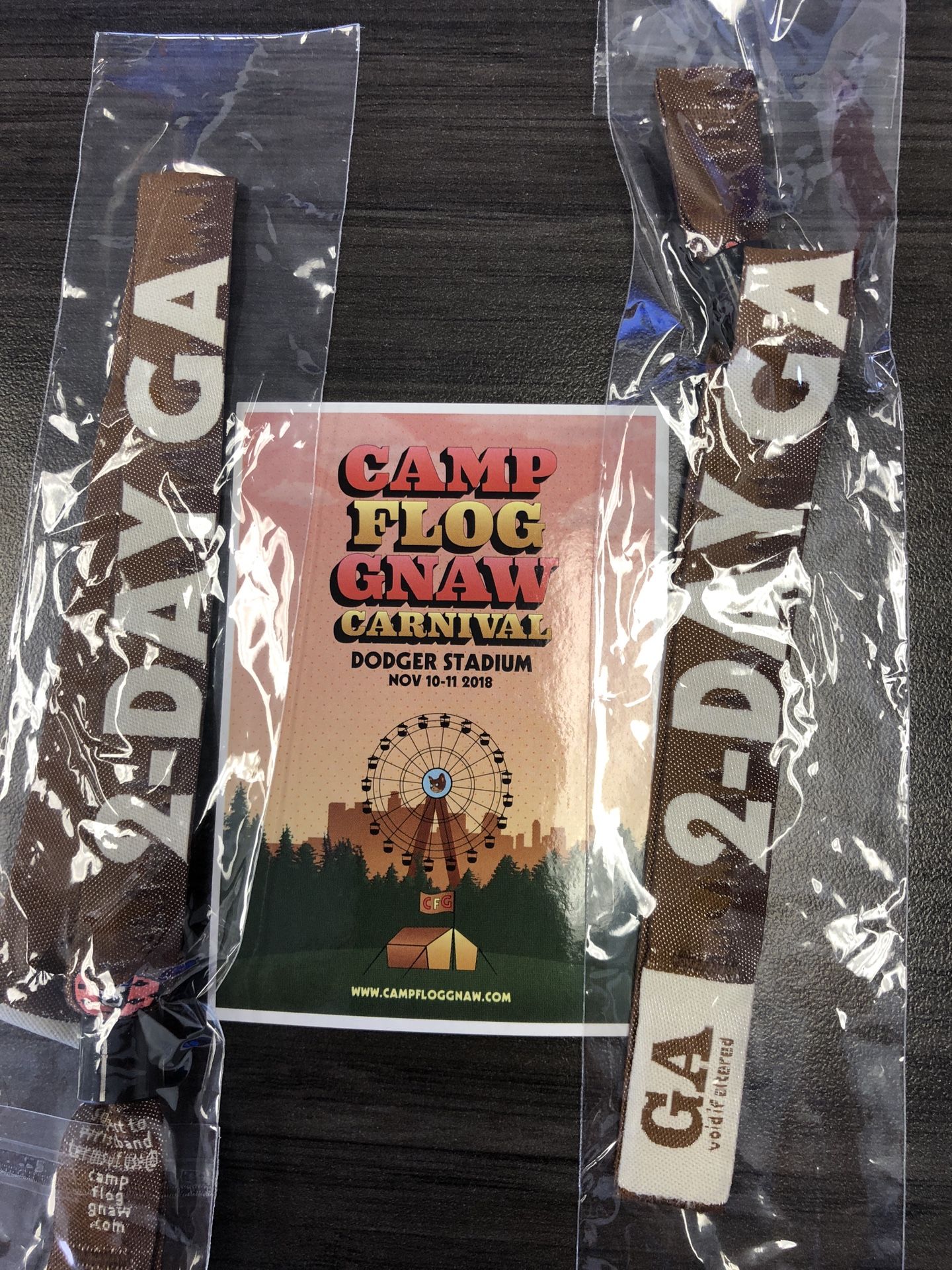 Camp Flog Gnaw SOLD OUT Event (2) GA