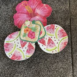 Kitchenware Platters  &  Potholders