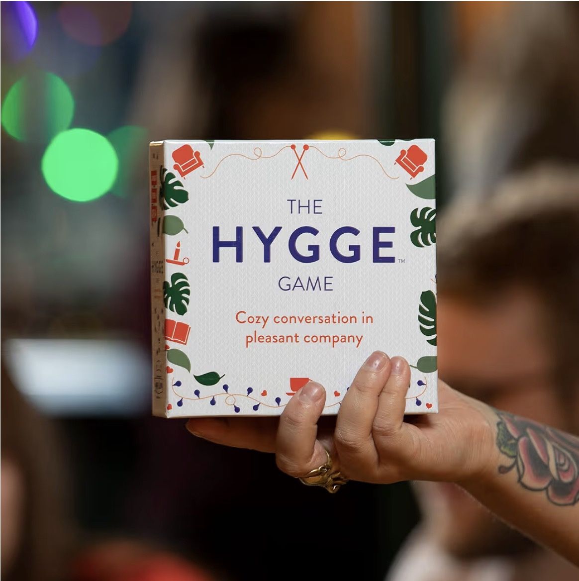 The Hygge Game - Cozy Conversation In Pleasant Company Multicolored, White,14 years