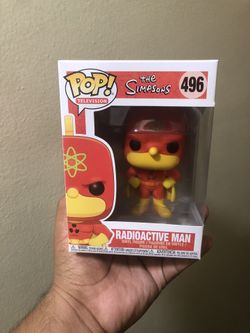 The Simpsons The Ridioactive Man Funko Pop