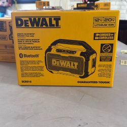 DeWALT Bluetooth Speaker  12v/20v 