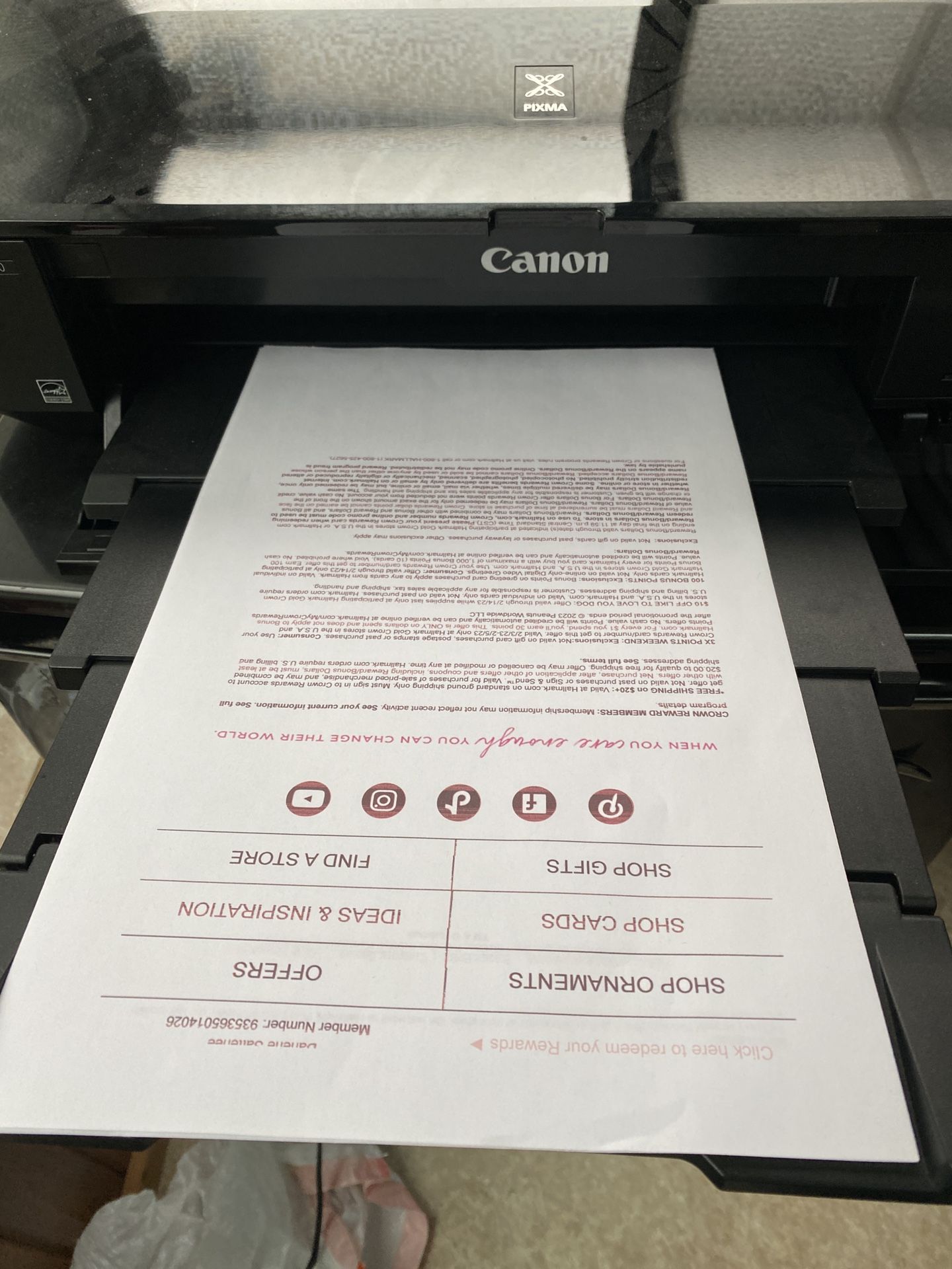 Canon Pixma iX6820 Color Printer for Sale in Maple Valley, WA OfferUp