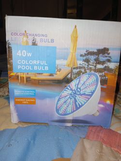 COLOR CHANGING LED POOL BULB