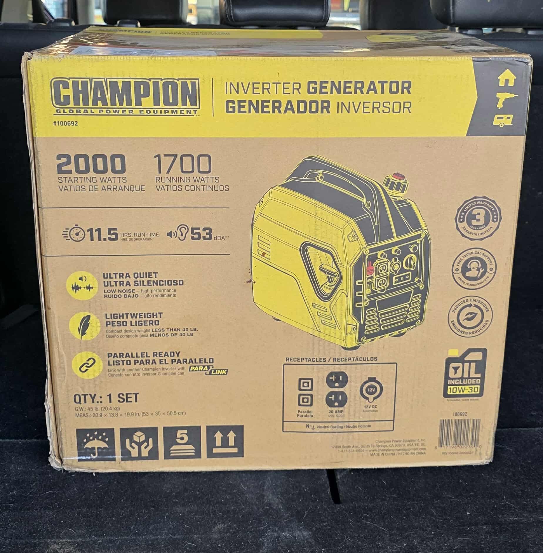 Champion Power Generator
