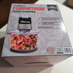 Guy Firris Flavortown Food Chopper 8 Cup Capacity