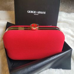 Armani Clutch Brand New With Box 