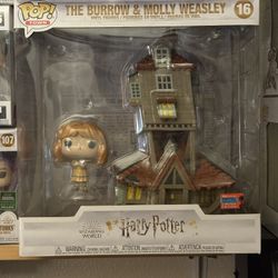 The Burrow And Molly Weasley Funko Pop Harry Potter 