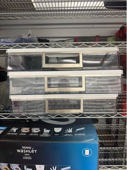 Brand New OEM Sub-Zero Refrigerator Drawers / Crisper Bins – Set of 3