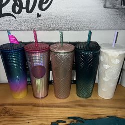 Starbucks tumblers