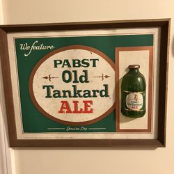 Vintage Rare Pabst Old Tankard Stubby Bottle