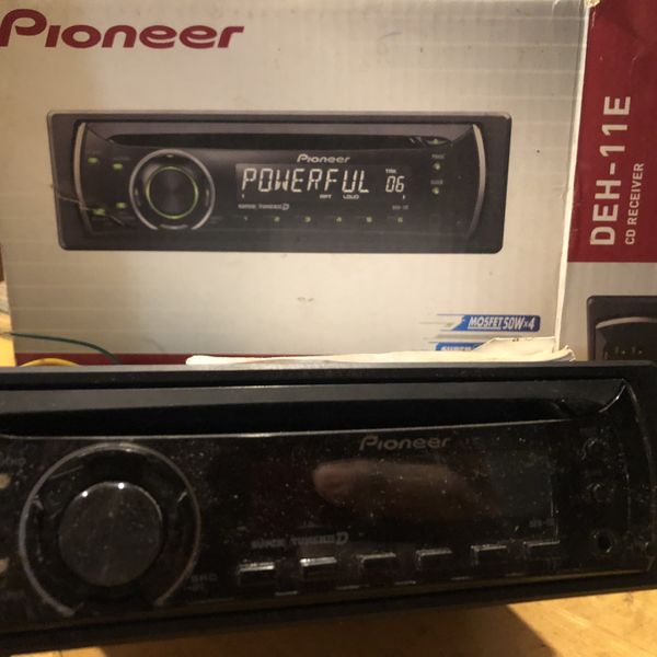 Pioneer DEH-11E Car Radio/Receiver/CD player for Sale in Brooklyn, NY