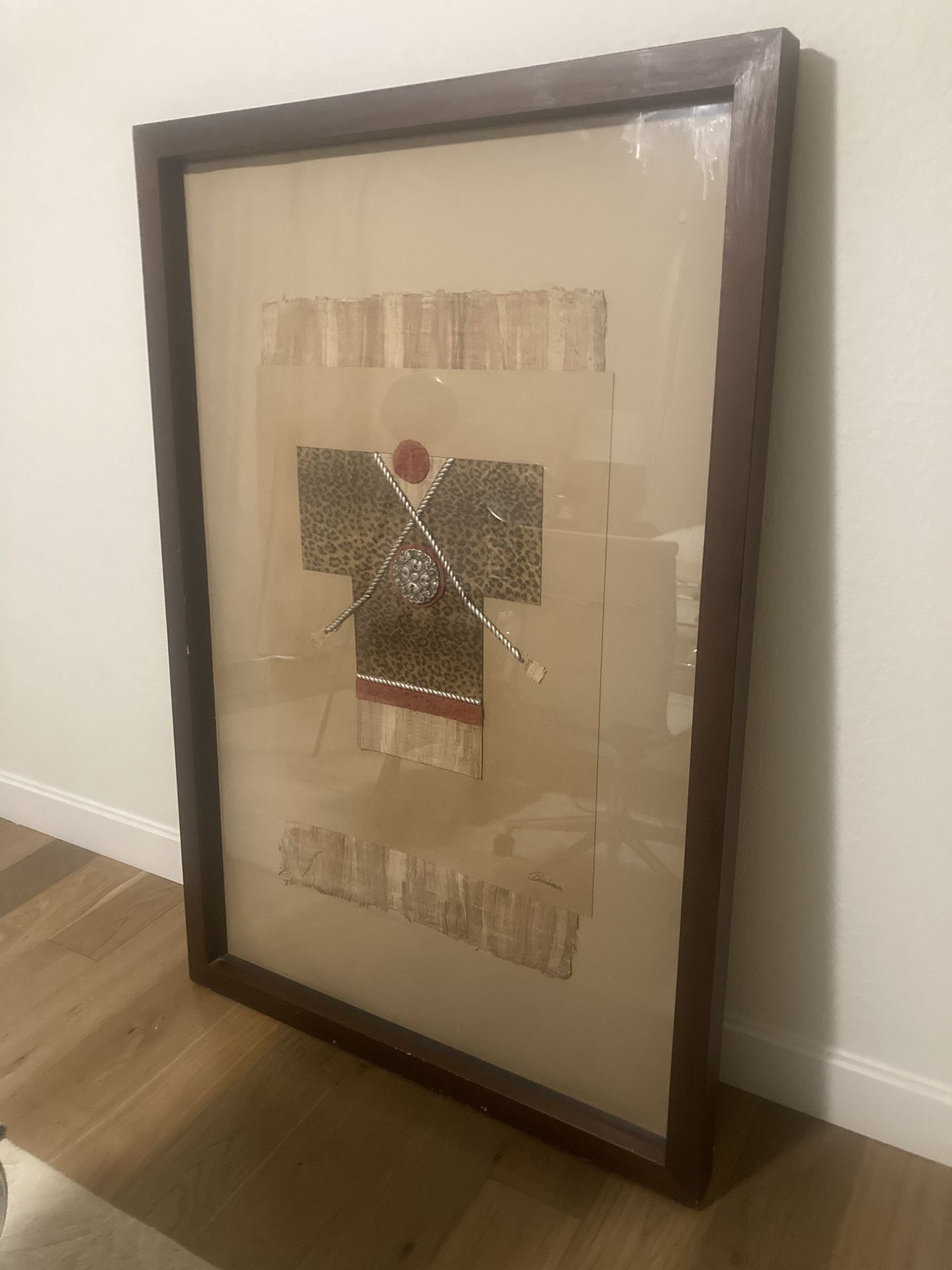 Large Asian Wall Art In Glass