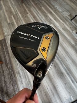 Paradym 3 wood 15* stiff flex