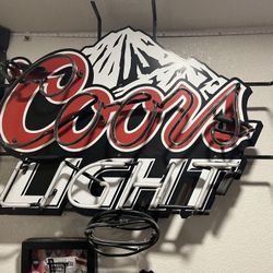 Coors Light Neon