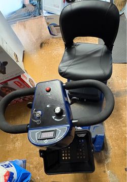 Electric Mobility Scooter Blue