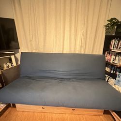Blue Futon