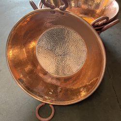 Cazos De Cobre. Producto Hecho A Mano En México!