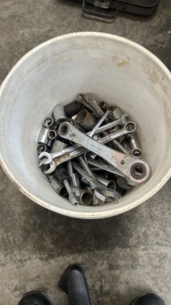 25lbs. of Assorted Craftsman Wrenches & Sockets
