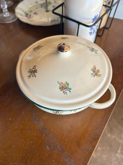 Vintage French enamel cookware