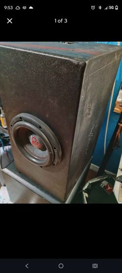 Massive audiozee havoc series 8 " subwoofer
