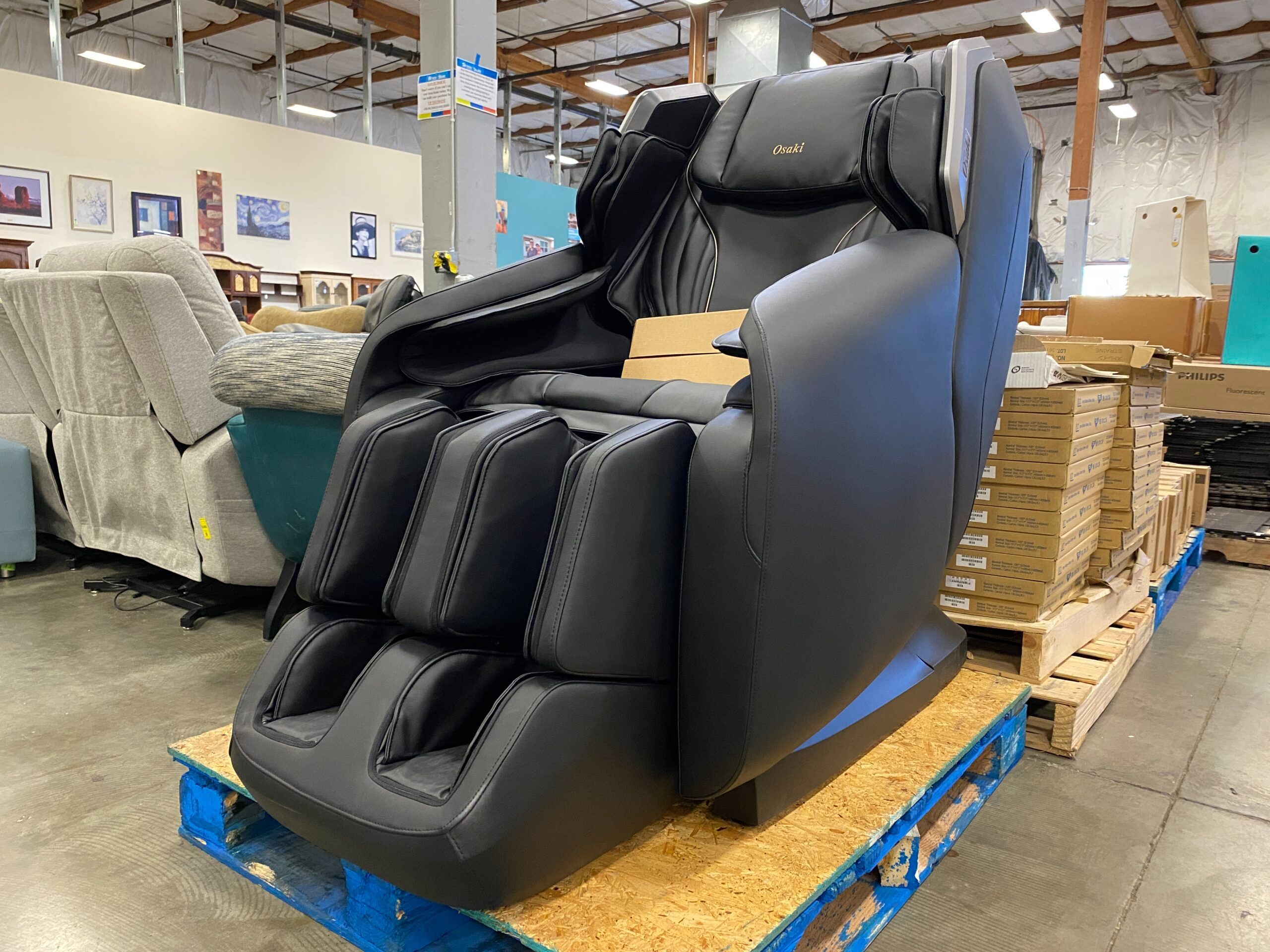 NEW! OSAKI Atlas XL AI series 4D+2D Massage Chair