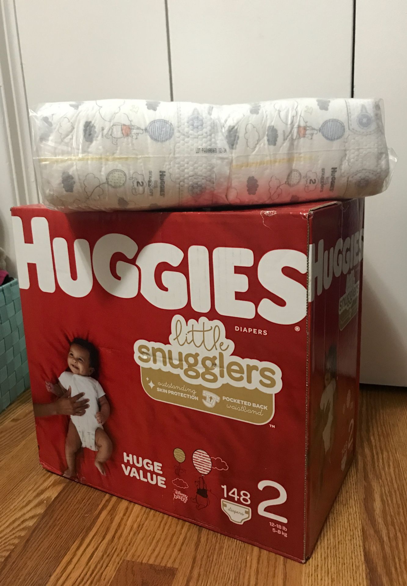 Huggies snugglers size 2!