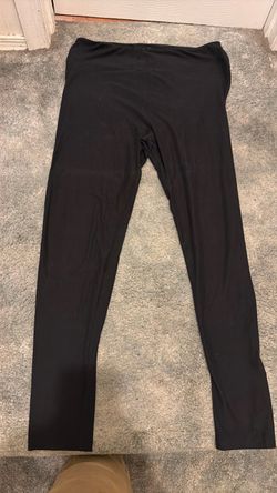 LuLaRoe black tall & curvy leggings