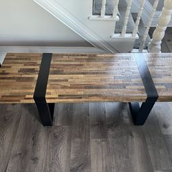 Crate and barrel coffee table