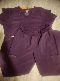 Dickies EDS Scrub Set Top and Pants M