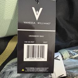 VANESSA WILLIAMS LIME GREEN CROSSBODY BAG