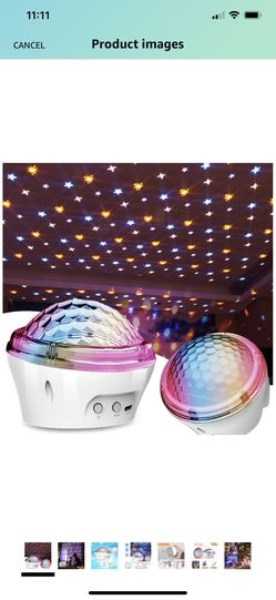 Star Light Projector for Bedroom, Christmas Star Projector Night Light for Kids, Starry Night Lights for Bedroom Room with 4 Modes and Timer Setting,