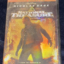 National Treasure Movie On DVD (Walt Disney Pictures)