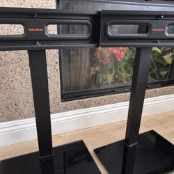 2 Perlegear Universal Swivel TV Stand Base for 32–70 inch TVs
