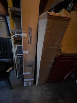 Metal twin size bed adjustable frame brand new in box $100 obo