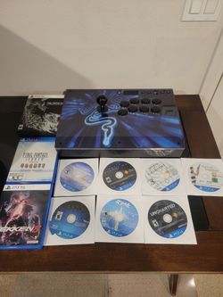 PS5 Games and Arcade Stick