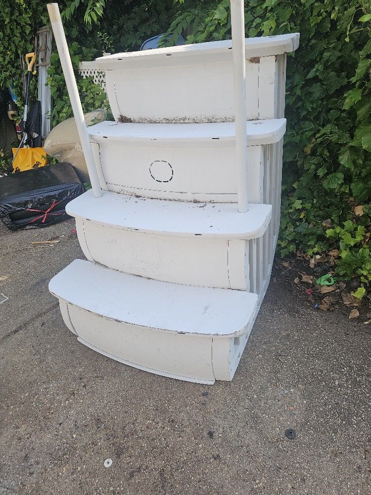 Price Is Firm.. Heavy Duty Pool Steps