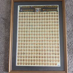 The Portraits Of The Popes Framed Picture