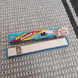 Topps 1992 Micro Baseball Card Box Set 