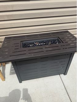 Fire pit table