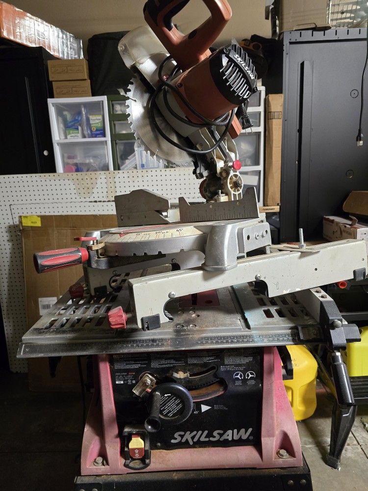 Skilsaw Table Saw & Mitersaw