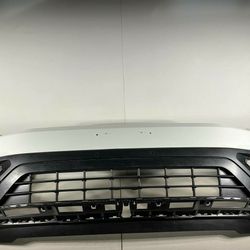 Volkswagen Atlas OEM Front Bumper Complete 2018 2019 2020 WHITE COLOR VERY GOOD ORIGINAL PAINT