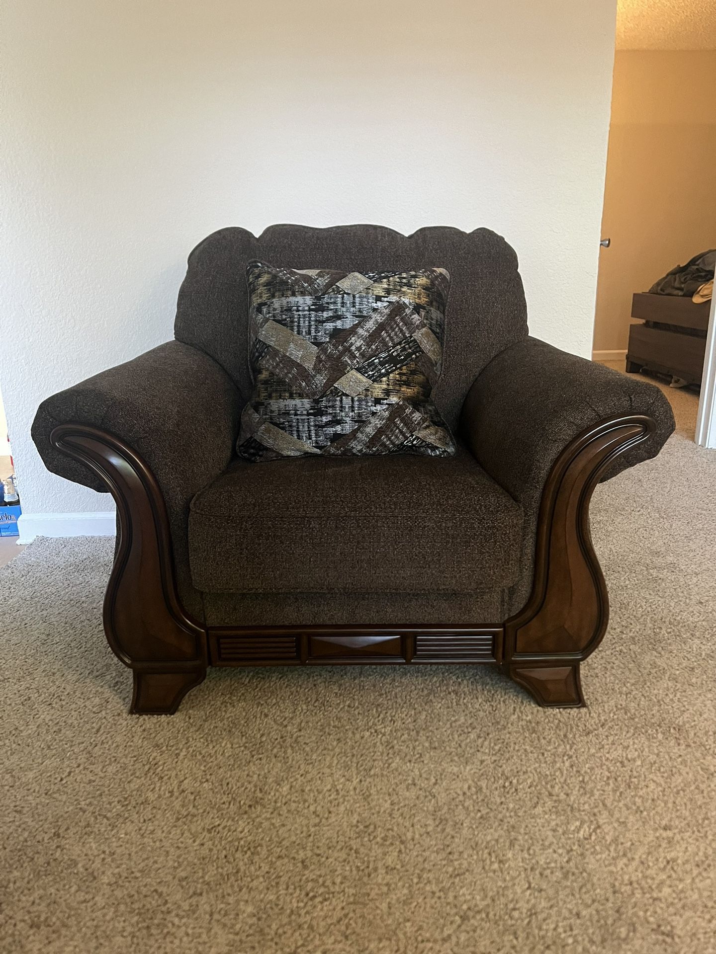 Loveseat Couch & Armchair Set