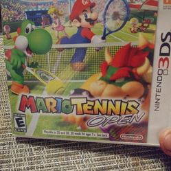 Nintendo 3ds Games Mario Tennis, Mario Party Top 100 and Mario Kart 7