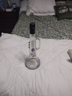 Vintage Empty Strawski JAZZ Trumpet Bottle 10$