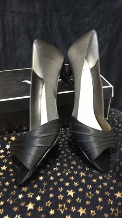 Nina heels/11M/black/leather sole