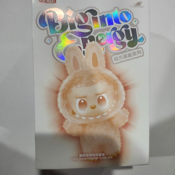 Pop Mart Labubu The Monsters Big into Energy Series Vinyl Plush Pendant Single