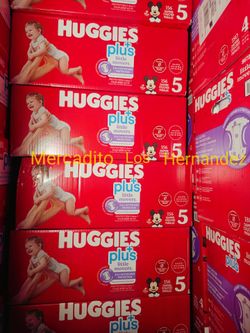 Huggies Size 5 Little Movers 156 Pañales Diapers❗️Nuevos Firm Price