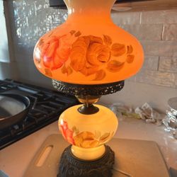 A beautiful vintage lamp