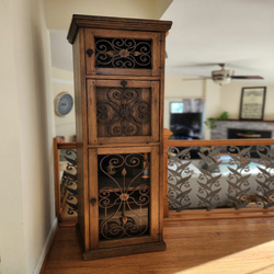 Pulaski Furniture Wine Cabinet – Good Condition, Real Wood, 3 Shelves - Baltimore, MD