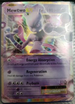 Pokémon Mewtwo-EX XY Evolutions 52/108 